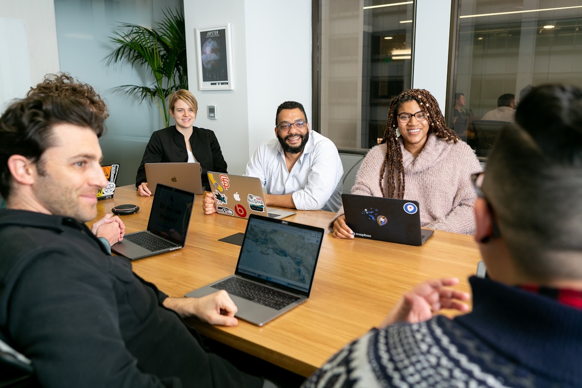 Ad Fontes IT team in overleg